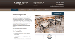Desktop Screenshot of centexpaverservices.com